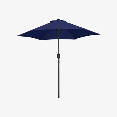 The Range 2.3M Patio Umbrella with Crank - Navy Blue