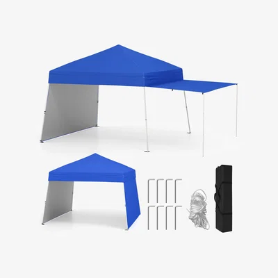 The Range Outdoor Sun Shelter Canopy Tent - Blue