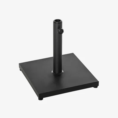 The Range 11kg Square Parasol Base - Black