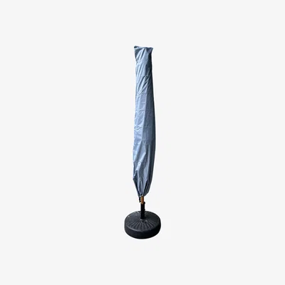 The Range 2m Waterproof Garden Parasol Cover - Black