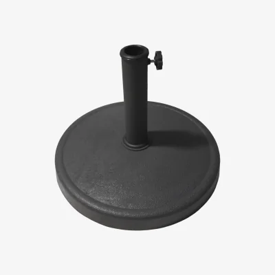The Range Dark Grey Parasol Base 14kg - Grey