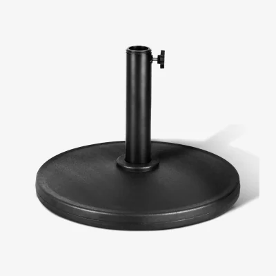 The Range Cast Iron Effect Parasol Base - Black (Plain) / 20kg