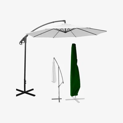 The Range Garden Parasol Protective Cover - Green