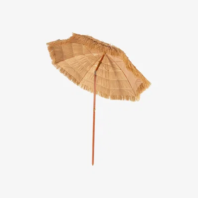 The Range 180cm Beach Umbrella Outdoor Patio Sun Shelter - Yellow