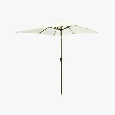 The Range Bigbury 2x2 Square Parasol  - Cream