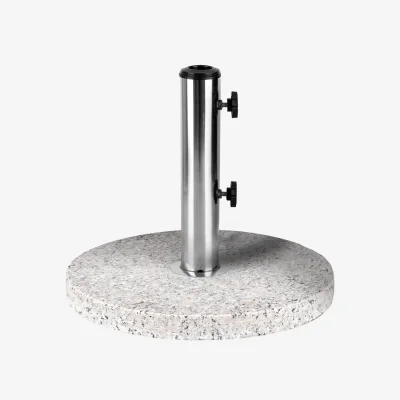 The Range Cast Iron Effect Parasol Base - Granite / 20kg