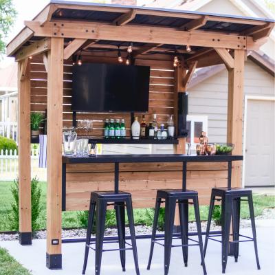 The Range Cedar Springs Outdoor Bar - Natural