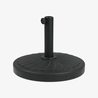 The Range 20kg Heavy Duty Round Parasol Base - Leaf Effect