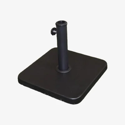 The Range Square Parasol Base Heavy Duty   - Black