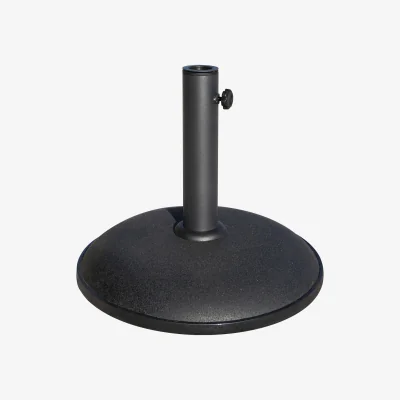 The Range Rowlinson Round Parasol Base 15KG - Black