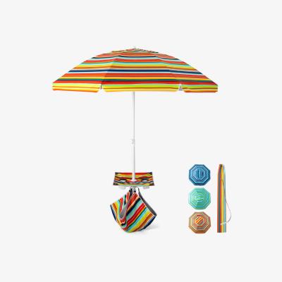 The Range 2m Beach Umbrella Multicolour - Multicolour