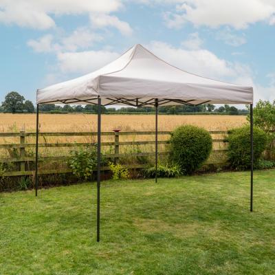 The Range Gazebo Pop Up No Sides Outdoor Shelter Covering for Wedding Party Event - Beige
