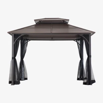 The Range Sunjoy Gazebo KALDI - Sand copper