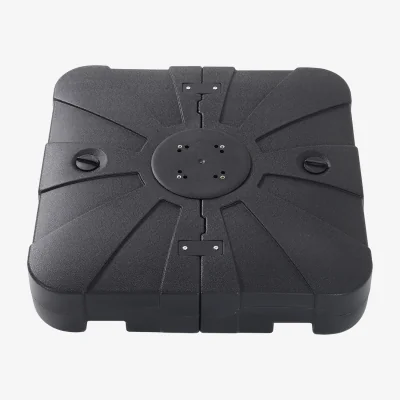 The Range Lifeideas HDPE Square Fillable Parasol Base - Black