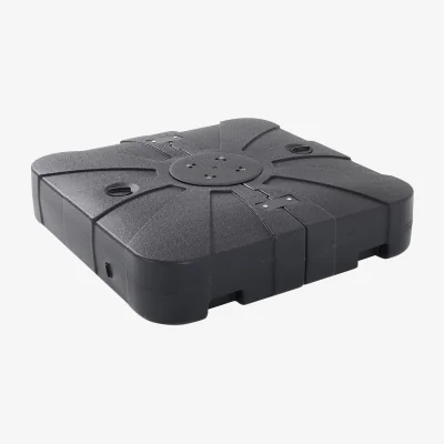 The Range Dual-Stability Cantilever Parasol Base with Sleek Design - Black