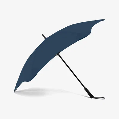 Wolf & Badger Blue Blunt Exec Umbrella - Navy Blunt Umbrellas