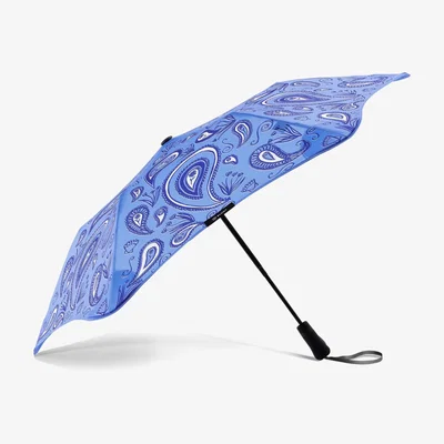 Wolf & Badger Blue Blunt Metro Umbrella - Frances Costelloe Blunt Umbrellas