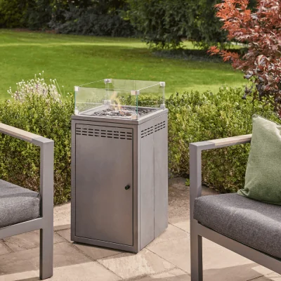 Atkin & Thyme Savannah Gas Firepit Heater