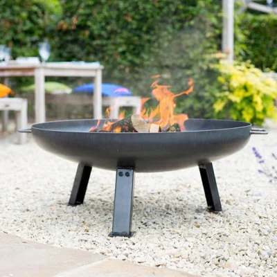 Dunelm Pittsburgh Medium Fire Pit Black