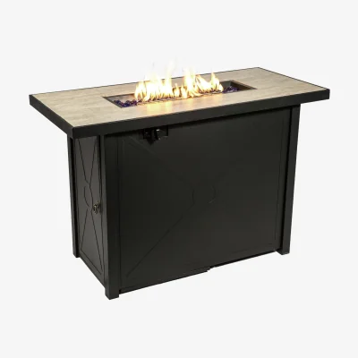 Habitat Teamson Home HF42191AA UK Gas Fire Pit With Cover