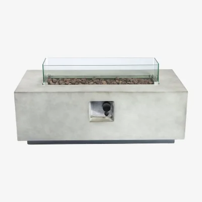 Habitat Teamson Home HF42708AA UK Gas Fire Pit With Cover
