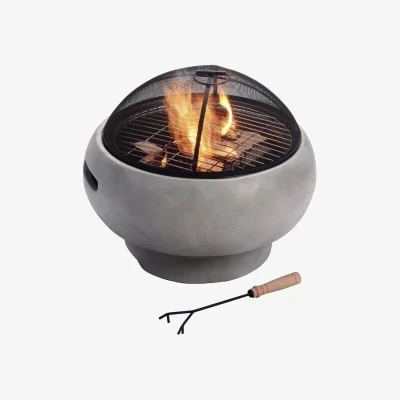 Habitat Teamson Home HR17501AB Wood Burning Fire Pit