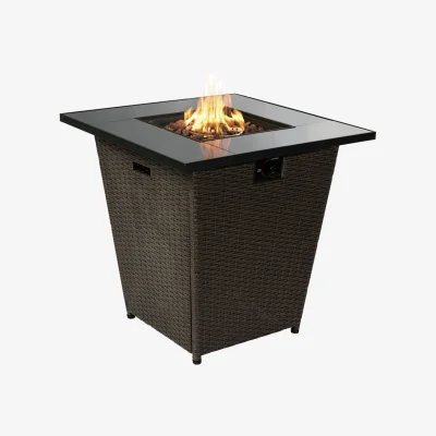 Habitat Teamson Home HF30200AA UK Gas Fire Pit With Cover