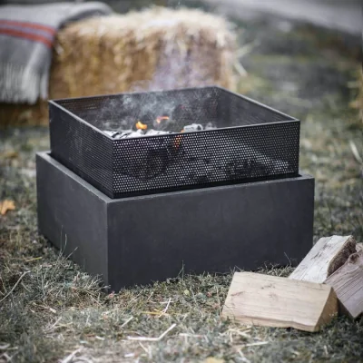 Olivia's Garden Trading Square Fire Pit