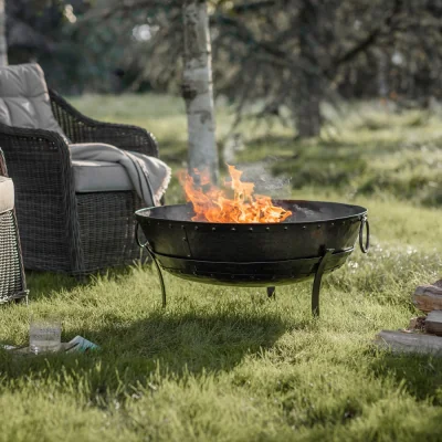 Olivia's Gallery Outdoor Cordelia Firepit Black