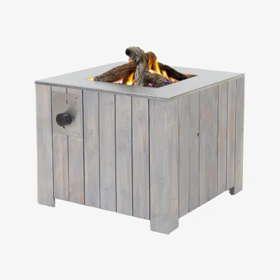 Olivia's Cosicube 70 Grey Wash Fire Pit