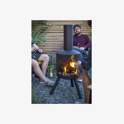 The Range La Hacienda Perforated Steel Chimenea