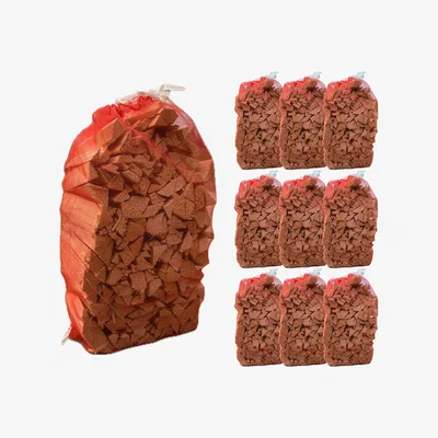 The Range Kiln Dried Kindling Wood Nets - Beige