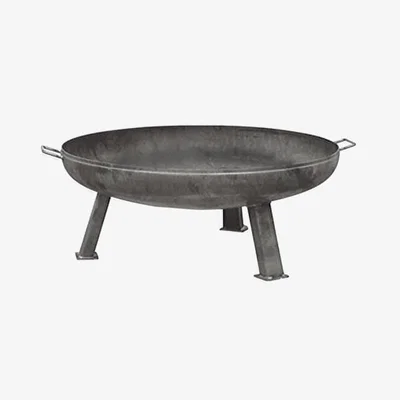 The Range Steel Firebowl with Pluggable Feet