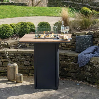 The Range Cosiloft 100 Fire Pit Bar Table - Natural