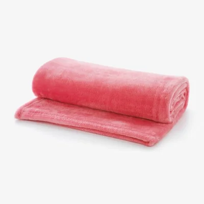 Amara Cozy Sofa Throws - Lipstick
