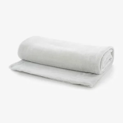 Amara Cozy Sofa Throws - Silver