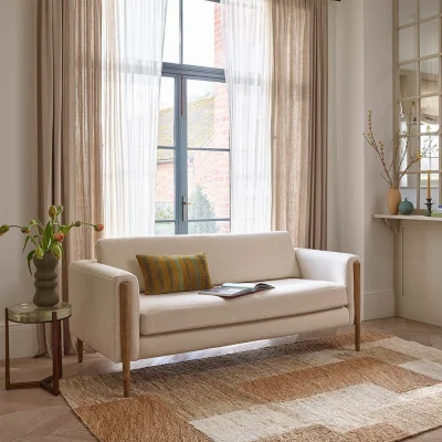 Atkin & Thyme Lexington 3 Seat Sofa in Linen Mix