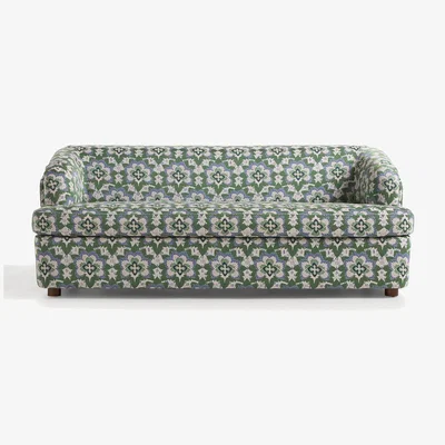 Anthropologie Astrea Jacquard Woven Athena Sleeper Sofa