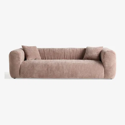 Anthropologie Orion 106" Velvet Sofa
