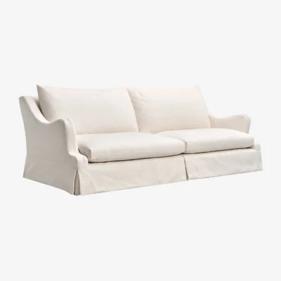 Andrew Martin Lear Sofa House Linen Natural, Sofa - Andrew Martin Cotton