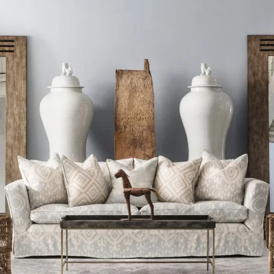 Andrew Martin Cadogan Sofa Custom, Custom Loveseat, Custom Loveseat - Andrew Martin