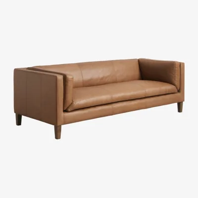 Andrew Martin Morse Sofa, Sofa, Bronze/Brown - Andrew Martin Leather