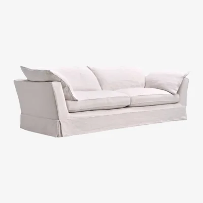 Andrew Martin Cadogan Sofa in Weathered Linen Stone, Sofa - Andrew Martin