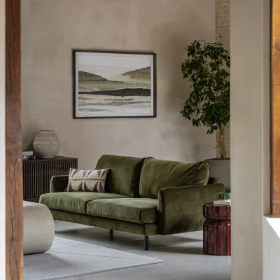 Arighi Bianchi Shoreditch 3 Seater Sofa, Brown
