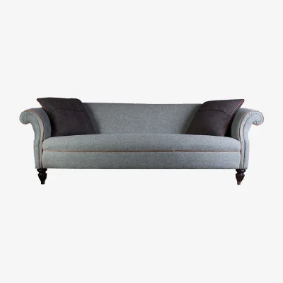 Arighi Bianchi Tetrad Harris Tweed Bowmore Grand Sofa