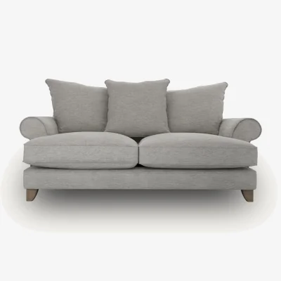 Arighi Bianchi Columbine 2.5 Seater Sofa, Pillowback / Grey