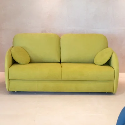 Arighi Bianchi Bopy 3 Seater Sofa Bed, 14cm / Yellow