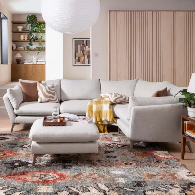 Arighi Bianchi Oliver Sofa, Cuddler / Natural