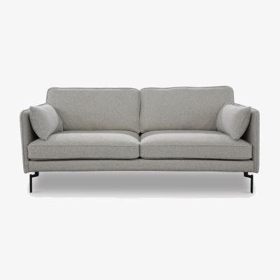 Barker and Stonehouse Juneau 2.5 Seater Sofa, Grey Fabric | Barker & Stonehouse