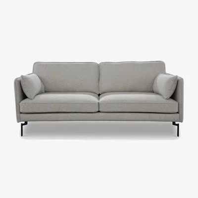Barker and Stonehouse Juneau 2.5 Seater Sofa, Grey Fabric | Barker & Stonehouse